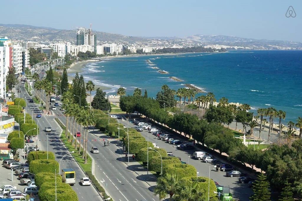 לימסול Sea Front & City Center, Amazing Sea View מראה חיצוני תמונה